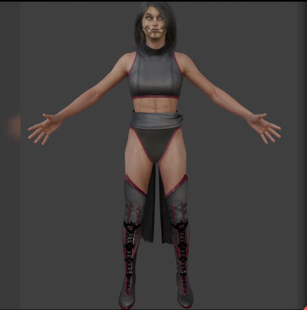 Mortal Kombat OC Model - Nyemuul